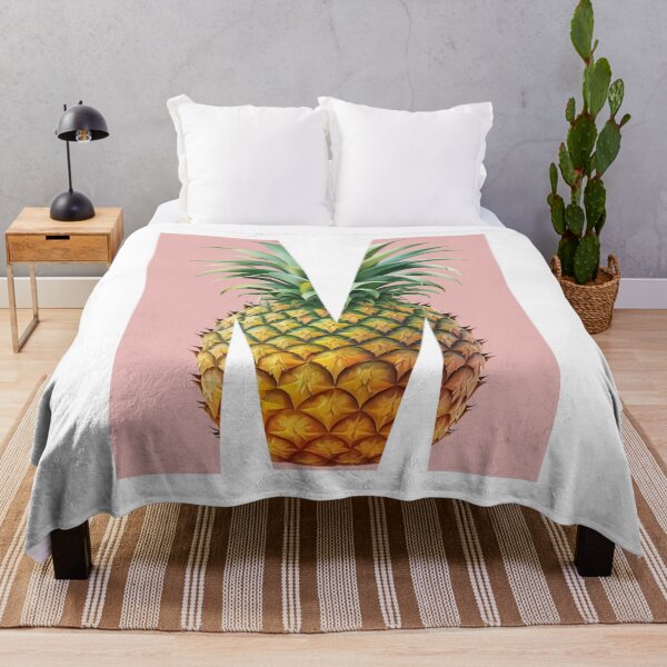 Item preview, Pineapple Summer Pattern Design Letter M Sticker designed and sold by AdiRemba.