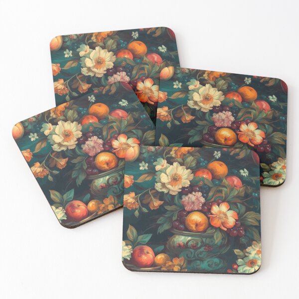 Item preview, Flowers and Fruit 3 designed and sold by quantumartco.