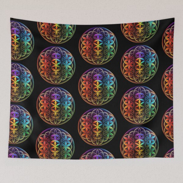 Item preview, Flower of Life Rainbow Symbol designed and sold by AnceUmalasa.
