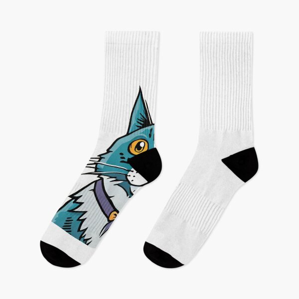 Artikelvorschau, Cute cartoon cat with bow tie. Vector illustration isolated on white background. entworfen und verkauft von LooperSDart.