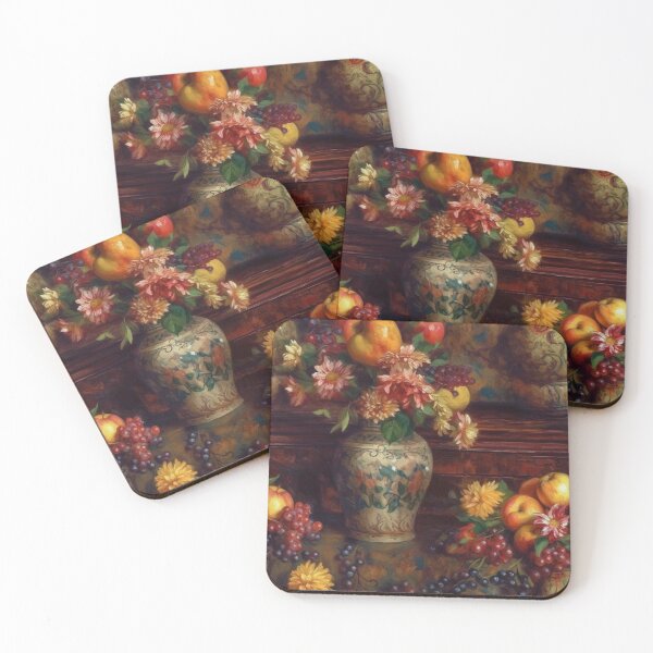 Item preview, Flowers and Fruit 4 designed and sold by quantumartco.