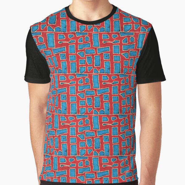 Artikel-Vorschau von Red and Blue Kuba Pattern, designt und verkauft von hellcom.