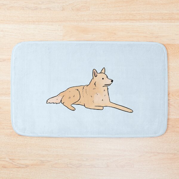 Item preview, Norwegian buhund cute dog illustration  designed and sold by Yarafantasyart.