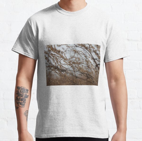 Late fall, autumn, dry grass, dry herbs, dry plants, look beautiful, Classic T-Shirt