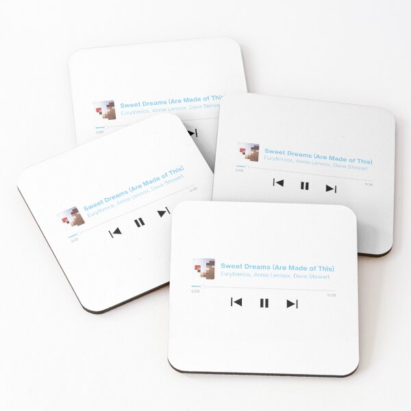 Item preview, Now Playing Sweet Dreams Are Made of This - Eurythmics (WHITE) designed and sold by mendobreaker1.