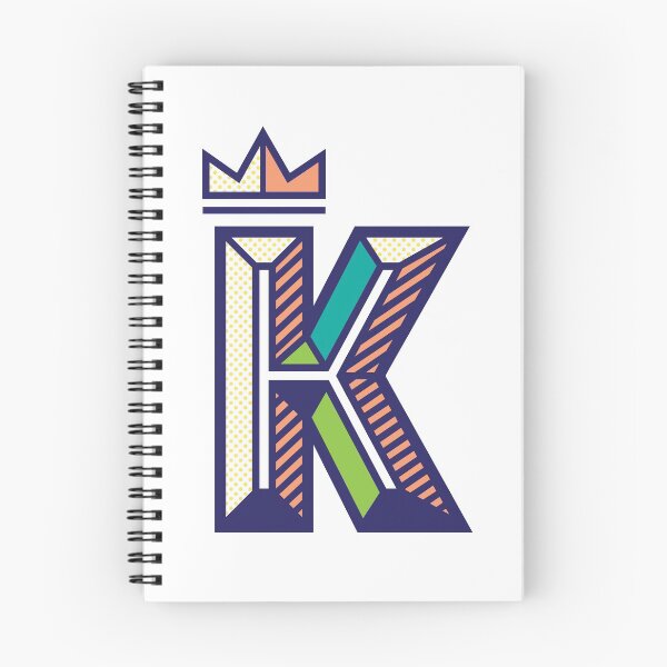 Aperçu de l'œuvre Couronné K Initial créée et vendue par sunnyrich.
