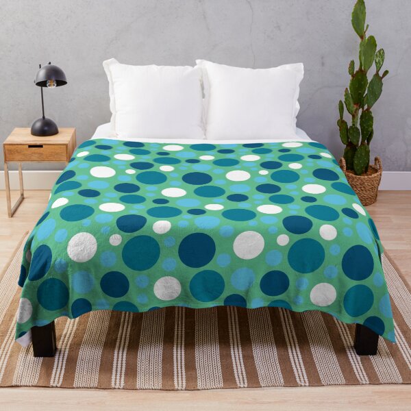 Item preview, Green polka dot geometric pattern designed and sold by AusraB.