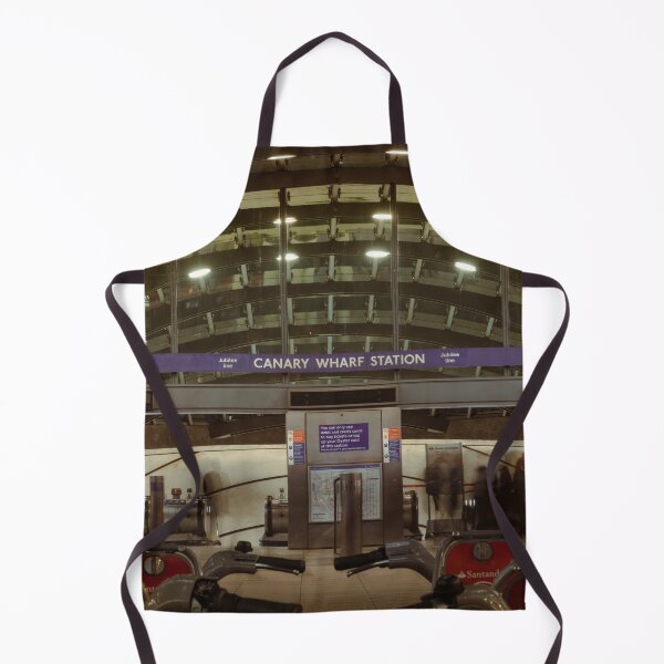 Item preview, Canary Wharf Tube Station entrance designed and sold by Hike-and-Click.