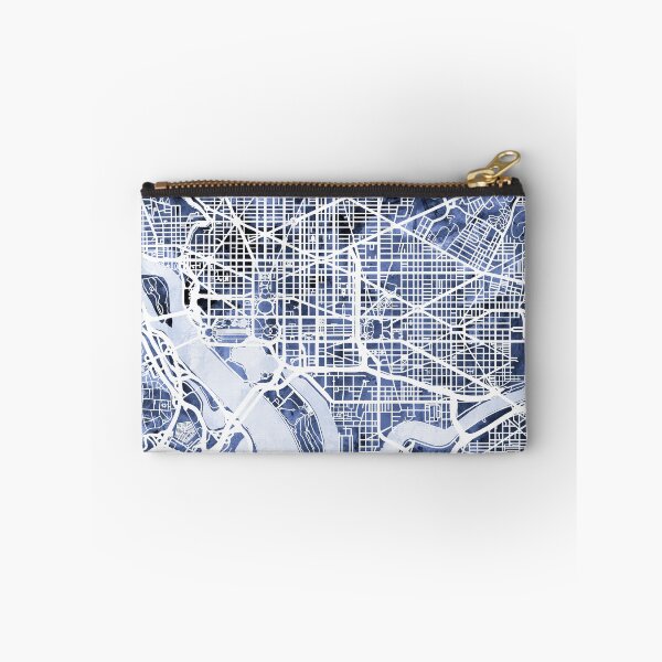Item preview, Washington DC Street Map designed and sold by ArtPrints.