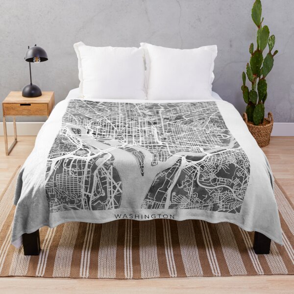 Item preview, Washington DC Street Map designed and sold by ArtPrints.