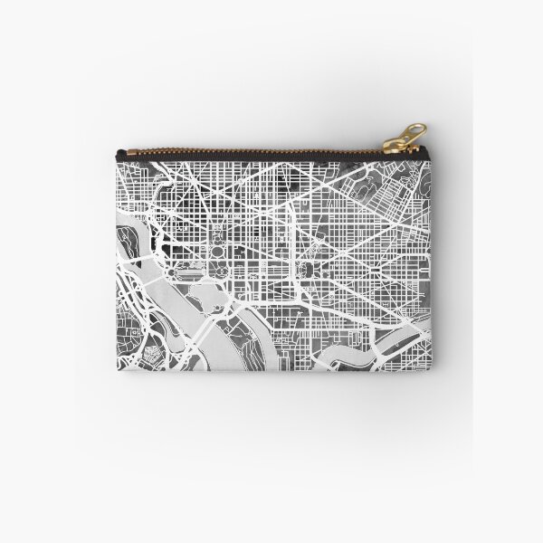Item preview, Washington DC Street Map designed and sold by ArtPrints.