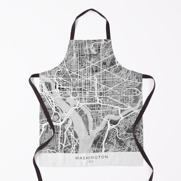 Item preview, Washington DC Street Map designed and sold by ArtPrints.