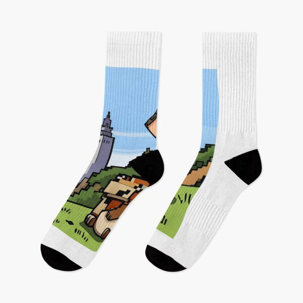 Item preview, cartoon man with a dog on the background of the city designed and sold by LooperSDart.