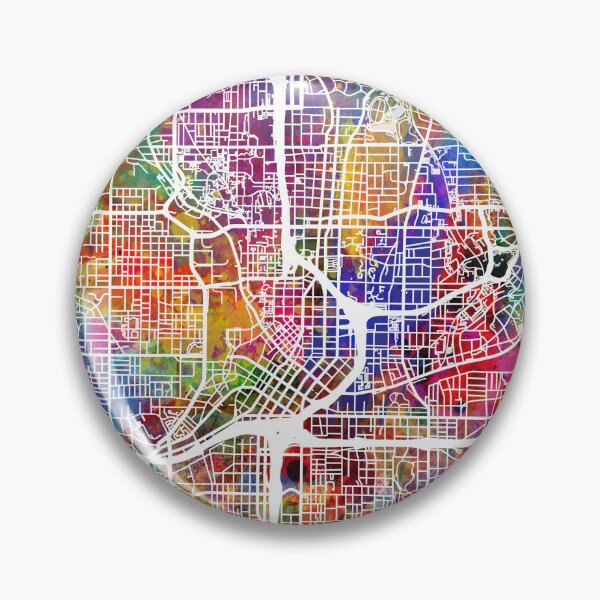 Item preview, Atlanta Georgia City Map designed and sold by ArtPrints.