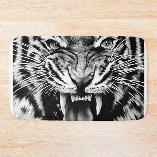 Item preview, Tiger; Careful I bite; designed and sold by StickerApe.