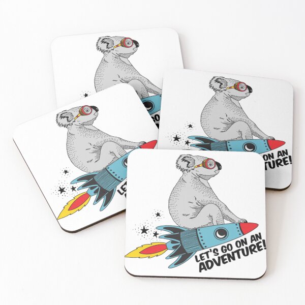 Item preview, Go On An Adventure Koala Funny designed and sold by kiranalestiana.