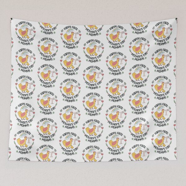 Item preview, Happy First Mother's Day Chicken Chick Mom designed and sold by Betsytiptoe.
