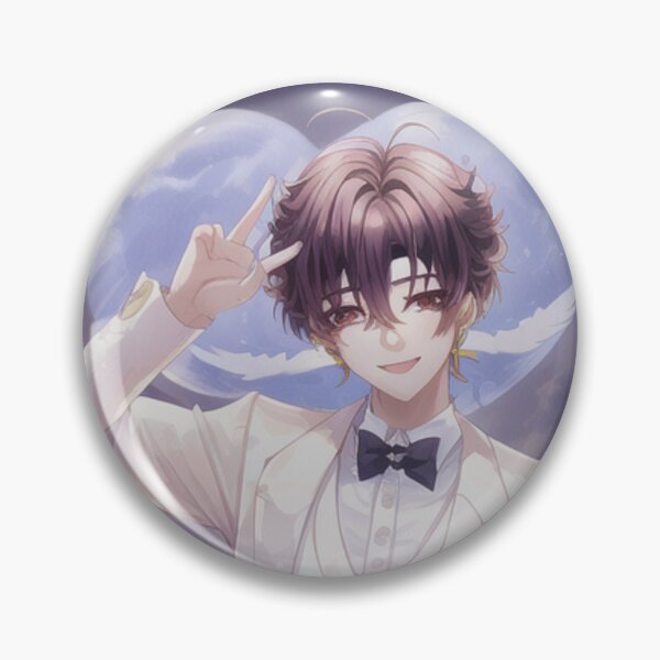 Item preview, Astro Moonbin k pop idol in heaven with angel wings designed and sold by Kawaiishizz.