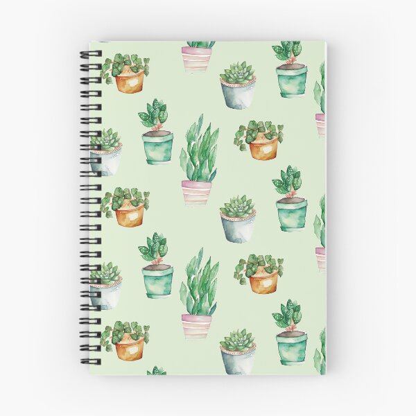 Item preview, Cute Watercolor Potted Plants Set 1 designed and sold by TheThreePixels.