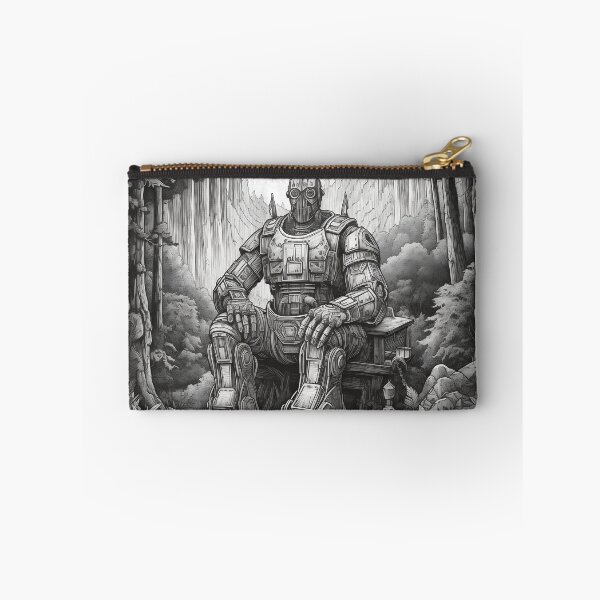 Item preview, Iron giant in a forest designed and sold by LJaco.