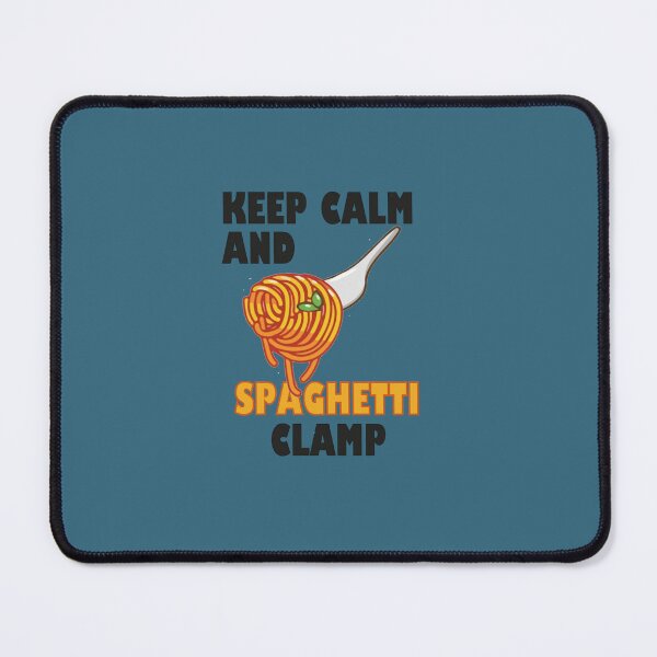 Item preview, keep calm and spaghetti clamp, Funny spaghetti       (5) designed and sold by getcust556.