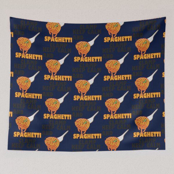 Item preview, keep calm and spaghetti clamp, Funny spaghetti       (5) designed and sold by getcust556.