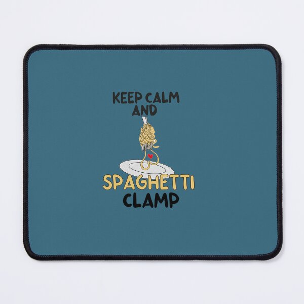 Item preview, keep calm and spaghetti clamp, Funny spaghetti    designed and sold by getcust556.