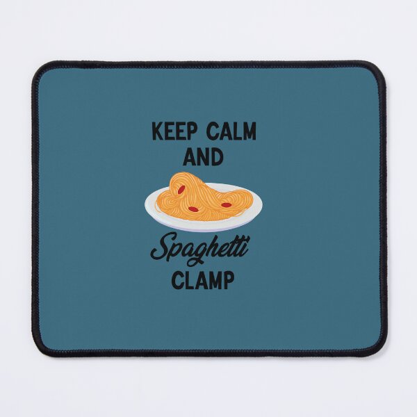 Item preview, keep calm and spaghetti clamp.   (1) designed and sold by getcust556.