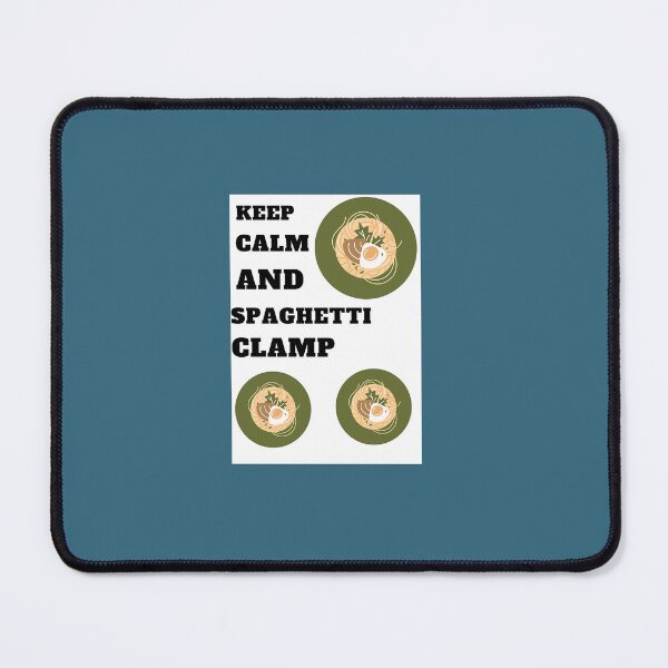 Item preview, Keep calm end spaghetti clamp    designed and sold by getcust556.