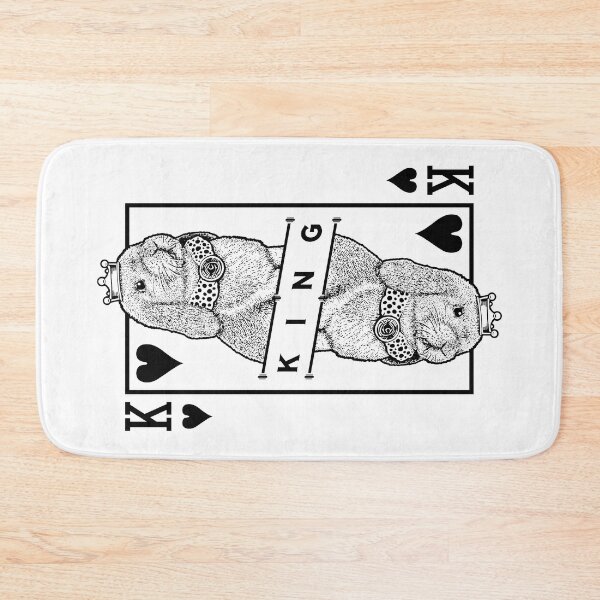 Item preview, Mini Lop Bunny Rabbit King Of Hearts Funny Pet Pop Art designed and sold by GrandeDuc.