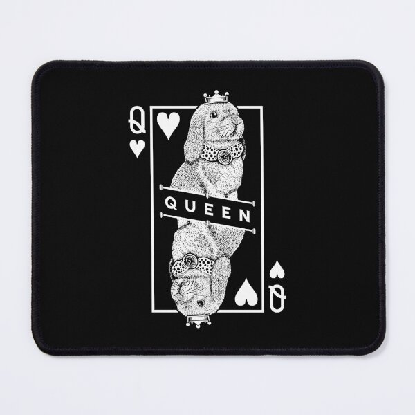 Item preview, Mini Lop Bunny Rabbit Queen Of Hearts Funny Pet Pop Art designed and sold by GrandeDuc.