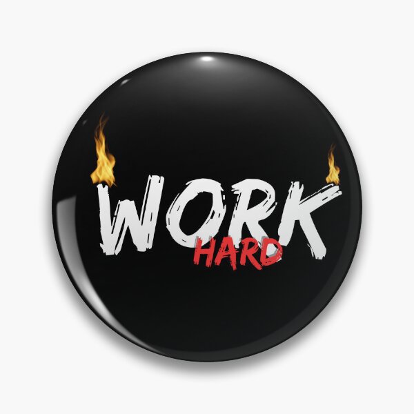 Item preview, Work hard designed and sold by zjshop.