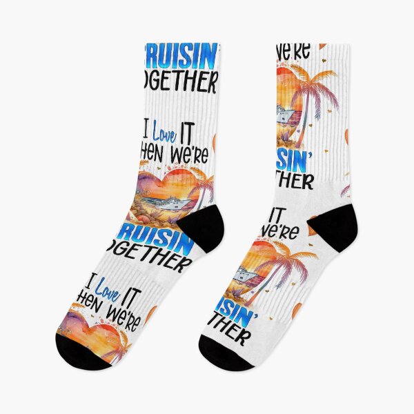 Item preview, I love it when We're Cruisin' Together Cruise Vacation Couple Matching designed and sold by Nzgiftsandmore.