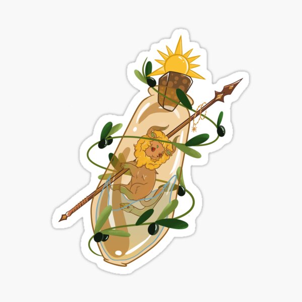 Chimère en bouteille Sticker