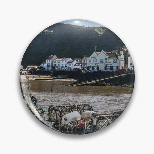 Item preview, Staithes Harbour designed and sold by grumpykeith.