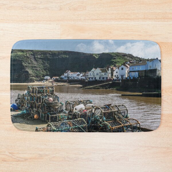 Item preview, Staithes Harbour designed and sold by grumpykeith.
