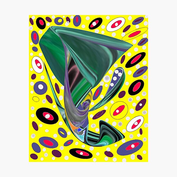 Item preview, Multi colour dot abstract designed and sold by Arttygenenius.