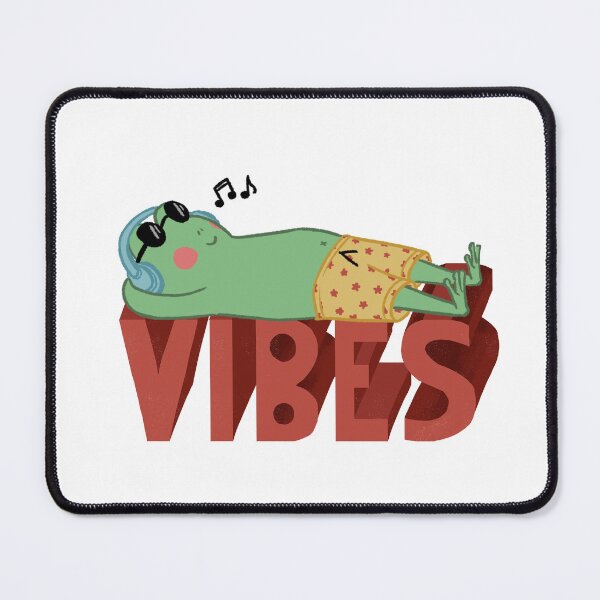 Item preview, vibey frog designed and sold by aediondraws.
