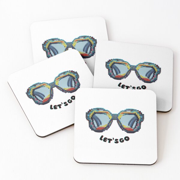 Item preview, Let's Go Adventure Sunglasses designed and sold by ImagiVoxels.
