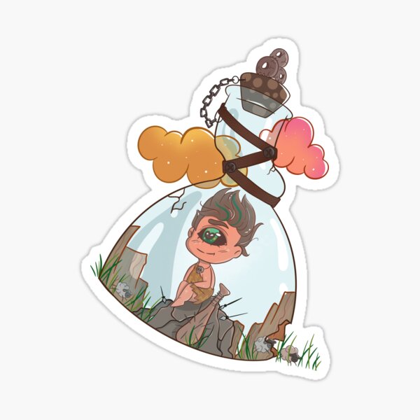 Cyclope en bouteille Sticker