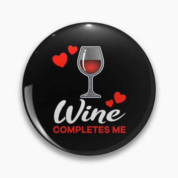 Artikelvorschau, Red Wine completes me alcohol entworfen und verkauft von jonmlam.