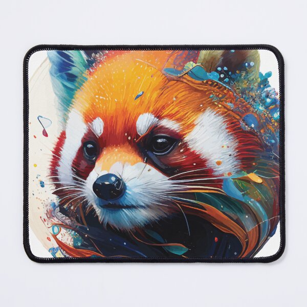 Item preview, A Realistic Red Panda Face - Spirit Animals in Vibrant Color designed and sold by GVRDesign.
