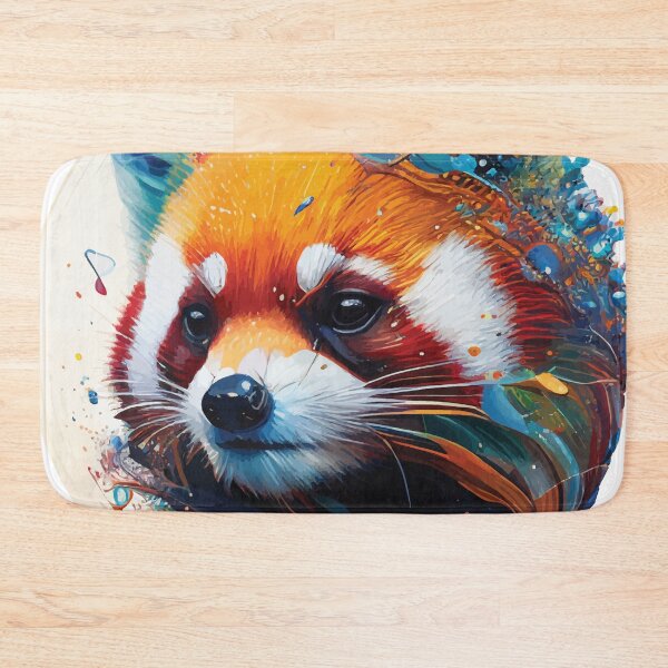 Item preview, A Realistic Red Panda Face - Spirit Animals in Vibrant Color designed and sold by GVRDesign.