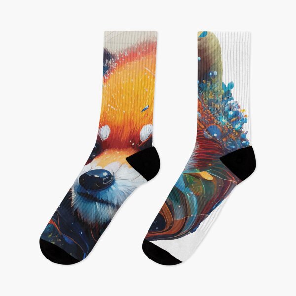Item preview, A Realistic Red Panda Face - Spirit Animals in Vibrant Color designed and sold by GVRDesign.