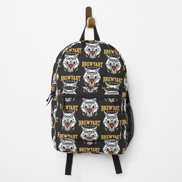 Item preview, Brewyart Studio, Vintage Wolf head, Thunder, lightning, badge, wild, japan, skeleton, motorbike, biker designed and sold by Brewyart Creative Design.