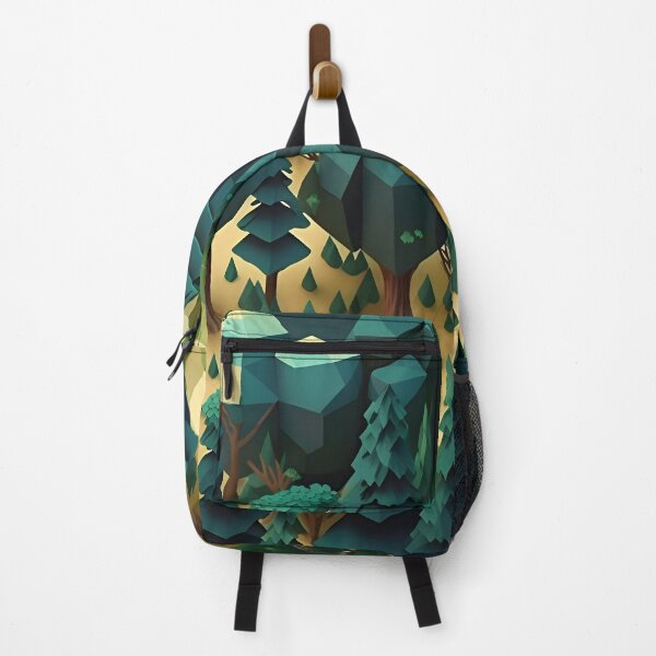 Item preview, Geometric shapes forest pattern designed and sold by NavyPanda.