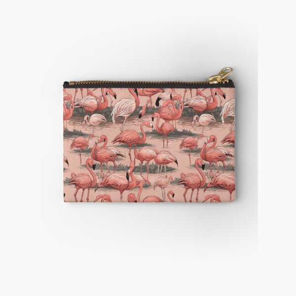 Item preview, Flamingos on pink lake Detailed Pattern designed and sold by Leo Rolph.