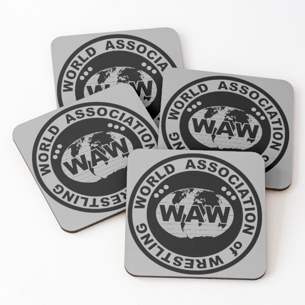 Item preview, World Association of Wrestling logo designed and sold by The Irish Whip.
