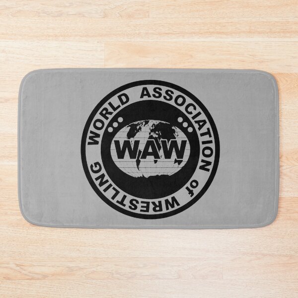 Item preview, World Association of Wrestling logo designed and sold by The Irish Whip.