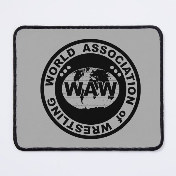 Item preview, World Association of Wrestling logo designed and sold by The Irish Whip.